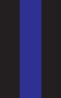 FlagCenter - Thin Blue Line 2.5 x 4 Foot House Banner