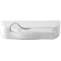 ERA PVCu Maxim Locking Offset Window Handle Left Hand White - View #4