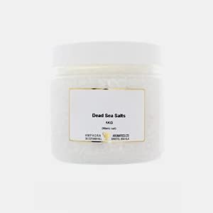 Amphora Aromatics Dead Sea Salts 1kg Jar Mineral Bath Soak Relaxing Skin