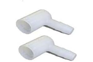 HHR Replace 640363 Tecumseh Carburetor Gas Line Inlet Plastic Elbow Fitting Fits The Following Carburetors - 640230 640231 64