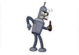 Bender - Futurama Design Decorate Pillowcase Zippered Rectangle Pillowslips Cushion Cover Case