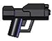 BrickArms 2.5 Scale LOOSE Weapon BAM6 Space Magnum Halo Black