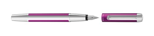 Pelikan 823791 - Penna stilografica Pura P40, pennino B (largo), penna stilografica di alta qualità, in confezione regalo, colore: Viola