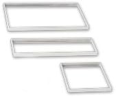 Led Republic led Panel Light Frame for 2x2 2x4 1x4 Size (2x4)