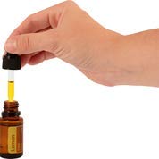 Year of Plenty Glass Eye Droppers for 15ml Essential Oil Bottles - Set of 6 - Black - Compatible with doTERRA and Young Living 15ml Bottles (6)