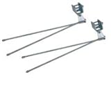 Chrome Curb Feelers (cat wiskers)