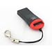 MOBILEMATE MicroSD / MicroSDHC / Memory Stick Micro M2 USB 2.0 Card Reader / Writer supports upto 16GB MicroSDHC and 16GB M2