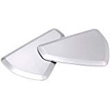 2pcs Matte ABS Side Instrument Panel Decor Trim For Range Rover Velar 2017 2018