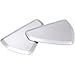 2pcs Matte ABS Side Instrument Panel Decor Trim For Range Rover Velar 2017 2018