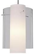 Bruck Lighting 110833/MP Rome Single Light 7-7/8" Wide Mini Pendant with Amethys, Bronze