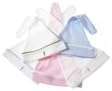 little pharo 100% Extra-Long Staple Egyptian Cotton Hat (ivory with green piping, size 18-24 months)