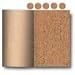 National Artcraft Cork Pads with Adhesive Back Keeps Objects from Sliding and Protects Surfaces (Pkg/1,000)