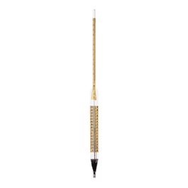 Vee Gee 6609-4 Baume Heavy Hydrometer, 29 to 41 Degree Baume Range, 0.1 Degree Subdivision, 305 mm Length, 60 Degree F Standard Temperature