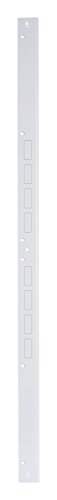 Door Armor Mini - Door Security Reinforcement Kit For Jamb, Frame, Strike Plate - DIY Home Security â€“ White