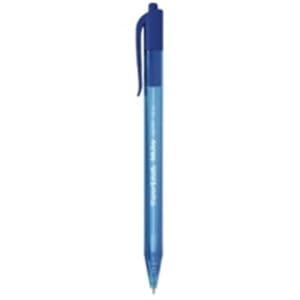 Paper:Mate InkJoy 100 RT Retractable Ballpoint Pens Medium Tip Blue Pack of 3aa