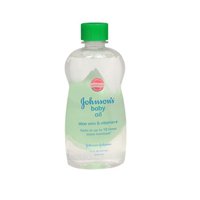 JOHNSON'S Baby Oil, Aloe Vera & Vitamin E 14 oz (Pack of 3)