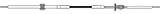 SeaStar CC17012 12 Feet Pre-1979, 400 Type, OMC/Evinrude/Johnson Control Cable
