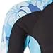 Tilos Women's 6oz Skin Suit (Blue Flower, Large)