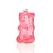 Gummygoods Bite-Sized Gummy Bear Keychain Kids Nightlight, LED Light, Battery Included, (Pink)