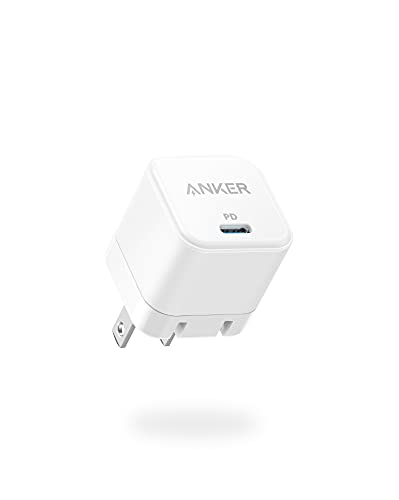 Anker USB C Charger with Foldable Plug, 20W USB C Charger Block for iPhone 17/16 /15 and More Series, Galaxy, Pixel, iPad (2, Pack Cable Not Included)