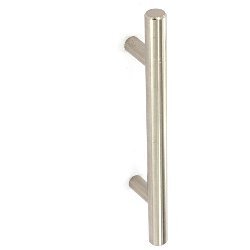 Securit Bar Handles 12mm Brushed Nickel x 6-96mm