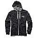 Under Armour Men's UA Rival Fleece Fitted Full Zip Hoodie SM Black