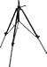 Manfrotto 117B Geared Video Tripod with Rubber Feet and Retractable Metal Spikes (Black)