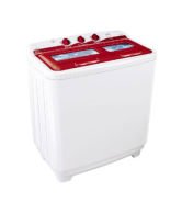 Godrej GWS 7502 PPI Semi-Automatic Top-loading Washing Machine (7.5 kg, Red)