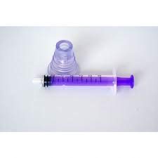 MedihealthB Oral Syringe 3ml (x50) - with bottle adaptor and instructions