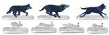Lionel Polar Express Wolves and Rabbits Animal Pack