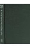 Early Modern Autobiography : Theories, Genres, Practices, , 0472099280