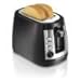 Hamilton Beach 2 Slice Extra Wide Slot Toaster with Keep Warm & Bagel Settings, Shade Selector, Toast Boost, Auto-Shutoff and Cancel Button, Black (22810)