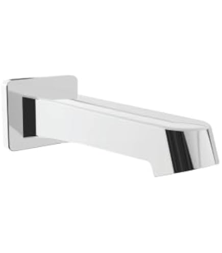 Bélanger Access Modern Square Tub Spout – 7-1/4 Inch, Non-Diverter, Polished Chrome