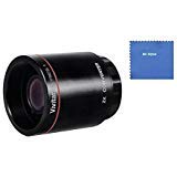 Vivitar 2X Teleconverter for Bower, Rokinon, Vivitar, Samyang, 500mm 800mm & 650-1300mm T-Mount Lens