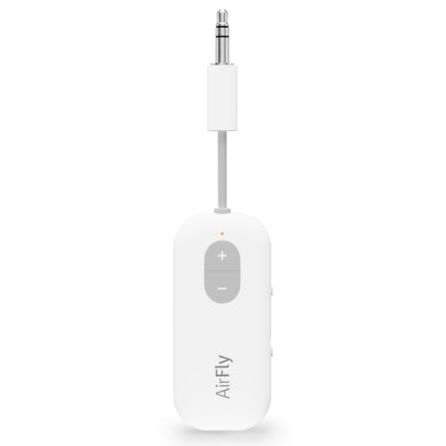 Twelve South AirFly SE Bluetooth Wireless Transmitter/Adapter für AirPods/Kabellose oder geräuschunterdrückende Kopfhörer; Verwendung in Flugzeugen un
