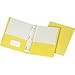 2-Pocket Paper Folders with Fasteners, Color Vary, Brand Vary, Pack of 10