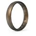 Enso Rings Thin Elements Silicone Ring Infused with Precious Elements – Stackable Wedding Engagement Band – 4.3mm Wide, 1.75mm Thick