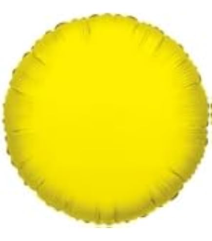 Anagram Folien-Luftballons – 18 Zoll Rund, Robin Egg Blue – 1 Stück, Selbstversiegelnd