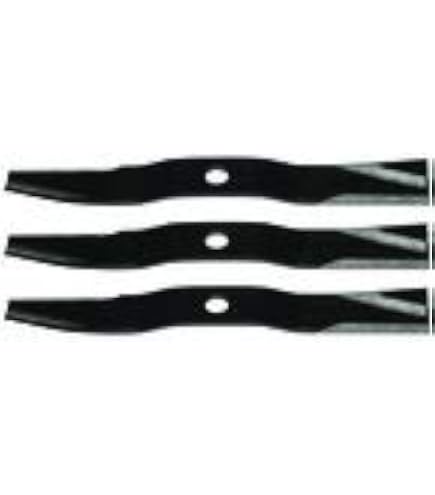 Amazon.com : Set of 3 92-123 Blade, Kubota 20-9/16IN Replaces