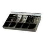 APG VPK-15B-10-BX Vasario Series Standard-Duty Till for Cash Drawer, 5 Bill Compartments, 8 Coin Compartments, 14.2" x 12.65" x 2.4"