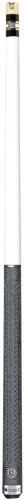 Lucasi Hybrid LHT87 White Thorsten Hohmann Series Cue with Upgraded Zero Flex Slim Technology Shaft, 19.5-Ounce