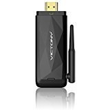 VICTONY 2.4+5G WiFi Display Dongle Wireless 1080P Mini Receiver Sharing HD Video from Projectors Cell Phones Tablet PC Support Airplay DLNA Miracast HDMI TV/Projector Stick(VTP-01) (Black)