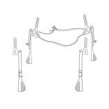 GIVI S650Kit Long Footrest Kit for Seat