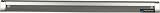 San Jamar CK6530A Anodized Aluminum Slide Check Rack 30" Length view 2