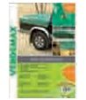 Verdemax 6801 12 g/m sq 2 x 3 m Tarp with Eyelets - Green