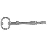 Baldwin 5753 Emergency Release Key, Non-Lacquered Brass