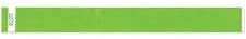 3/4" Tyvek Solid Color Event Identification Wristbands Paper-Like Admission Band 500-count (Neon Lime Green)
