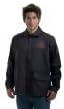 John Tillman 9060L Large 30" Black 9 oz. Westex Proban FR7A Cotton Flame Retardant Jacket with Snap Front Closure, English, 15.34 fl. oz, Plastic, 1 x 1 x 1