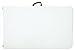 8-Foot LoCenter Plastic Folding DJ Banquet Party Wedding Table, White with Center Handle (8', White)