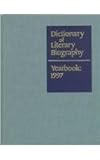 Dictionary of Literary Biography Yearbook, , 0787625191
